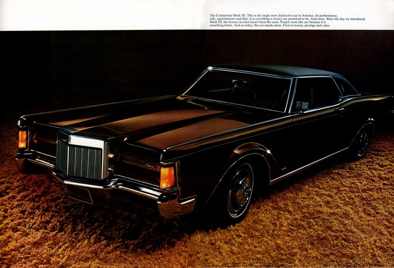 1971 Lincoln Continental Brochure Page 9